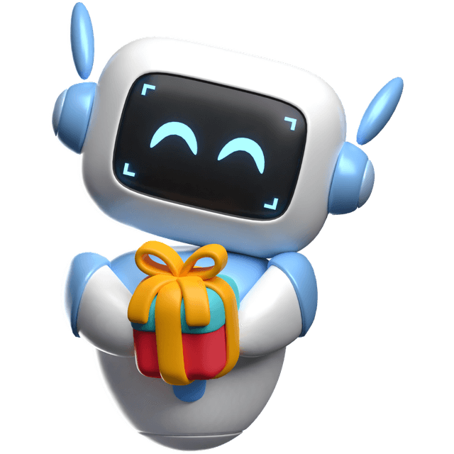 Robo APP2C com presente